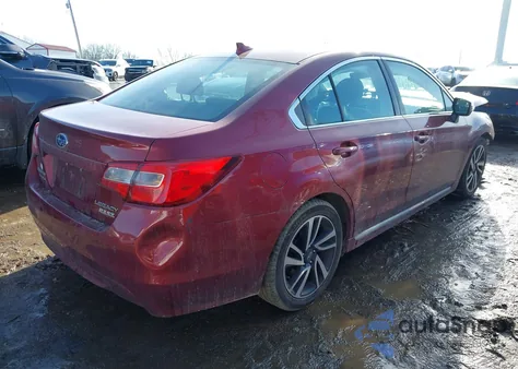 2017 Subaru Legacy 2.5I Sport из США, поврежденный, VIN 4S3BNAS65H3023141